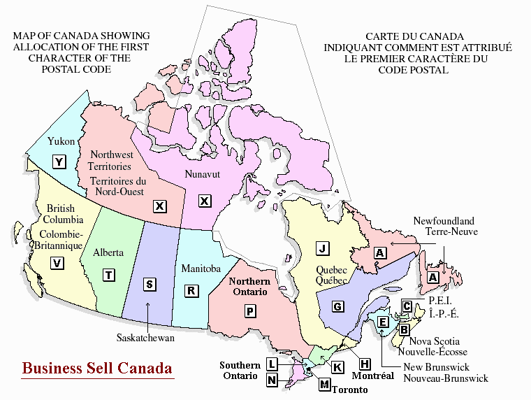 Vancouver+canada+postal+code+map