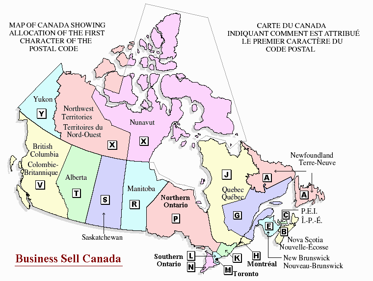 Toronto Ontario Postal Code Forward Sortation Areas Map Area
