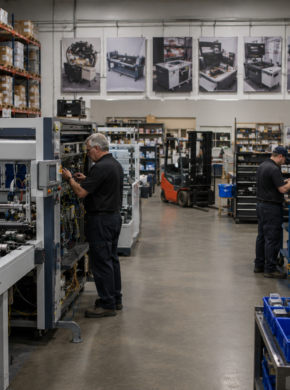 Industrial Equipment Distribution and Service Firm